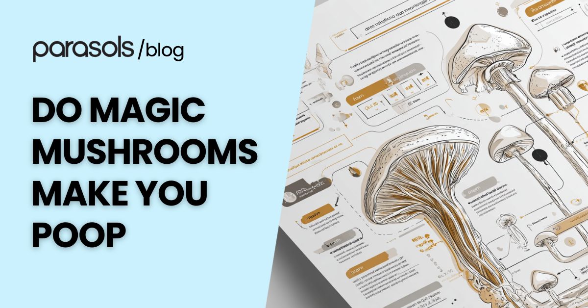 do magic mushrooms make you poop featured image