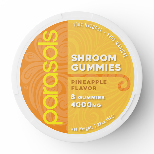 Non Detect Shroom Gummies - Pineapple 6000 mg